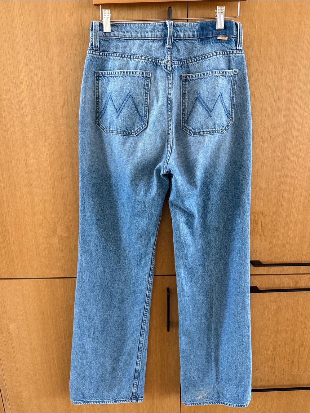 MOTHER Denim Jeana The Patch Maven Heel in Love Triangle Size 27 - Picture 11 of 16